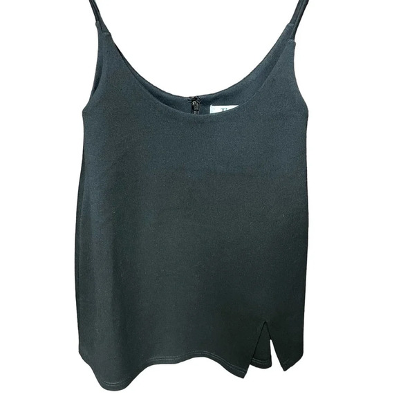 Tiger Mist Black Spaghetti Tie Strap Swing Tank Top Size XS - Picture 3 of 11